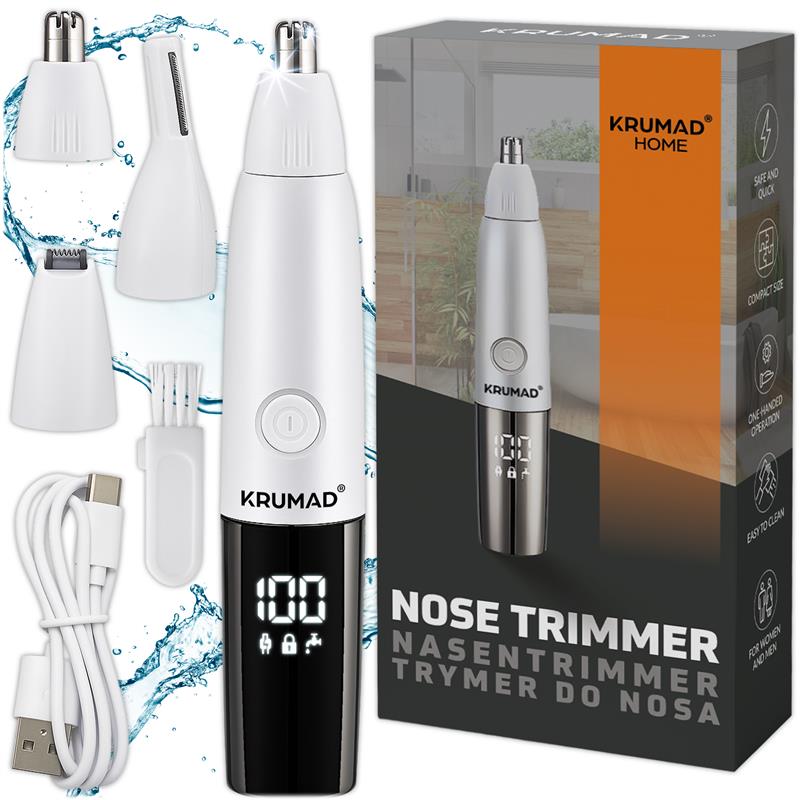 NOSE TRIMMER EAR SHAVER BEARD MACHINE WIRELESS 3in1 USB