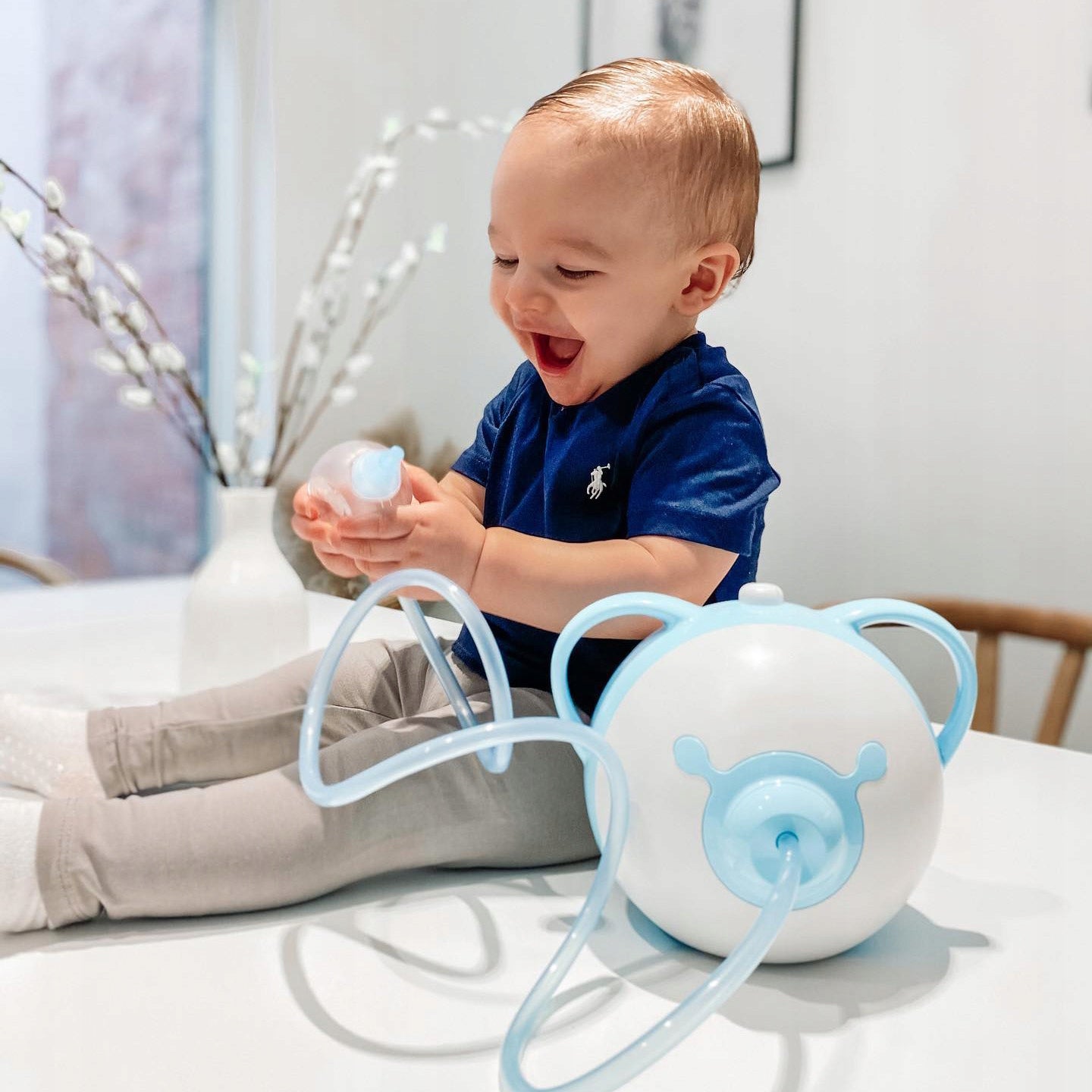 NOSIBOO Pro – medical electric aspirator – Blue Packaging status original
