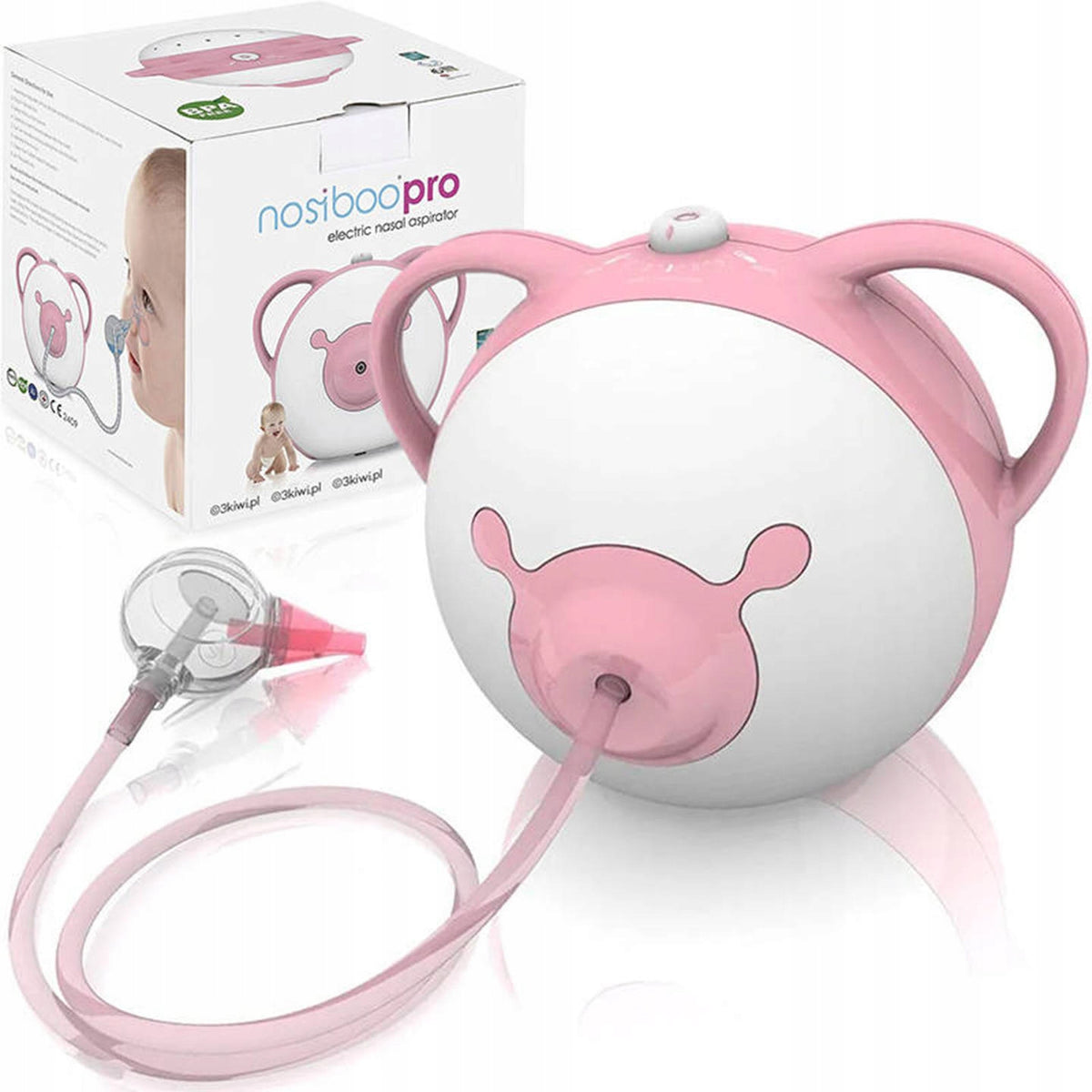 NOSIBOO Pro – medical electric aspirator – Pink