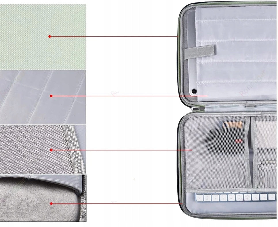 NOTEBOOK TABLET IPAD MACBOOK 12" 12,9' 13" 13,3 COVER CASE BAG A4 EAN (GTIN) 5903794490543