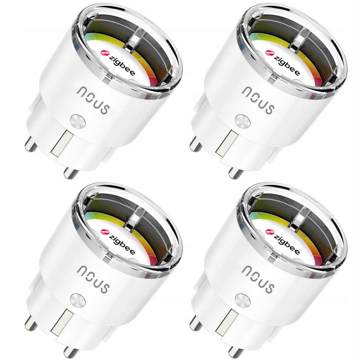 NOUS A1Z SMART ZIGBEE SOCKET ENERGY MEASUREMENT ALEXA TUYA 10A 4pcs.