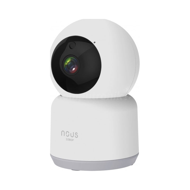 NOUS W2 WiFi PTZ Camera 3MP Rotating Night Motion Detection Alexa Google Brand Nous