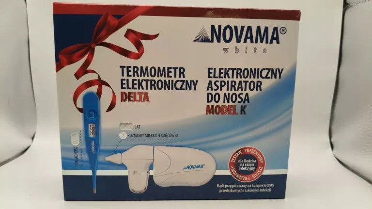 NOVAMA WHITE K NASAL ASPIRATOR FOR RUNNY NOSE