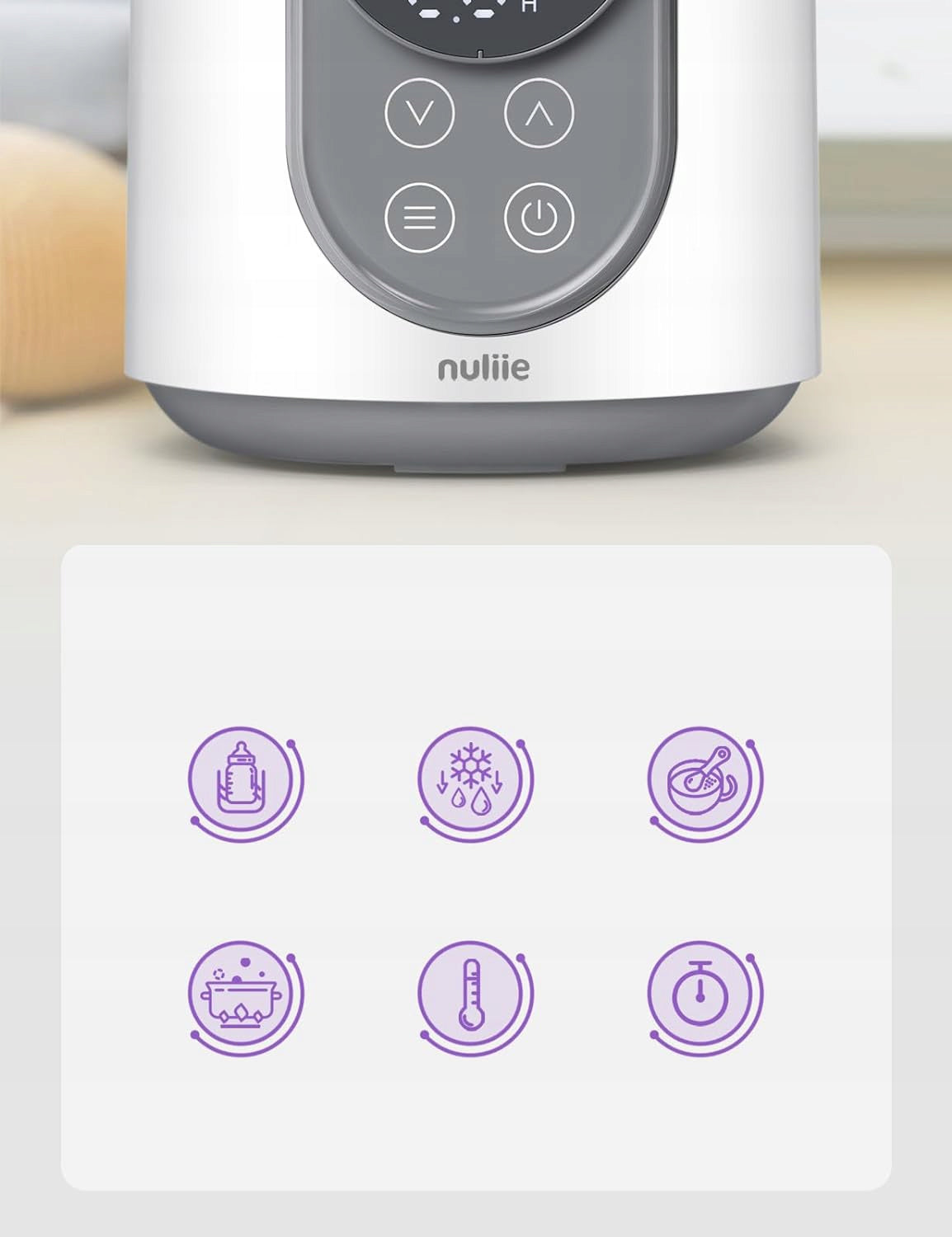 NULIIE 6in1 Multifunction Heater Packaging status original