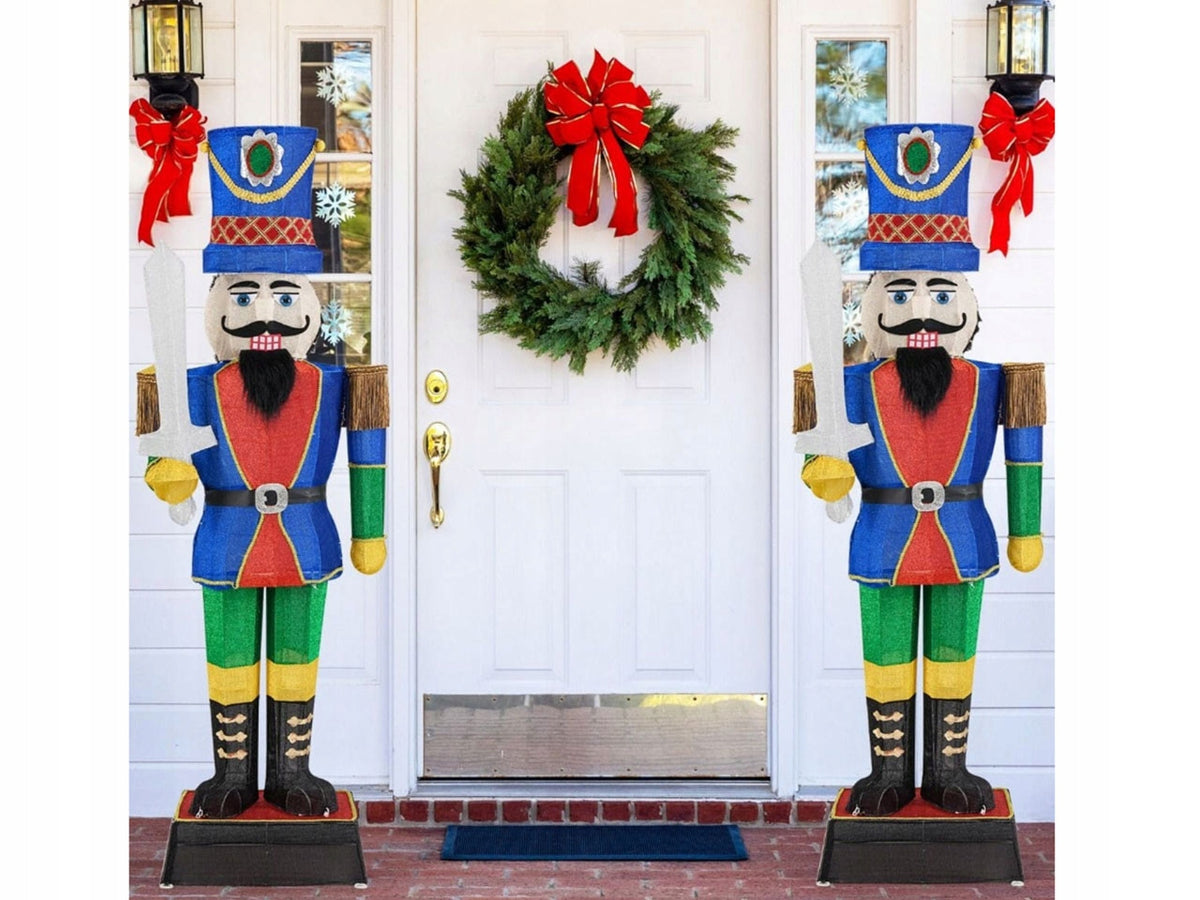 NUTCRACKER CHRISTMAS ILLUMINATION ILLUMINATED COSTWAY Brand Costway