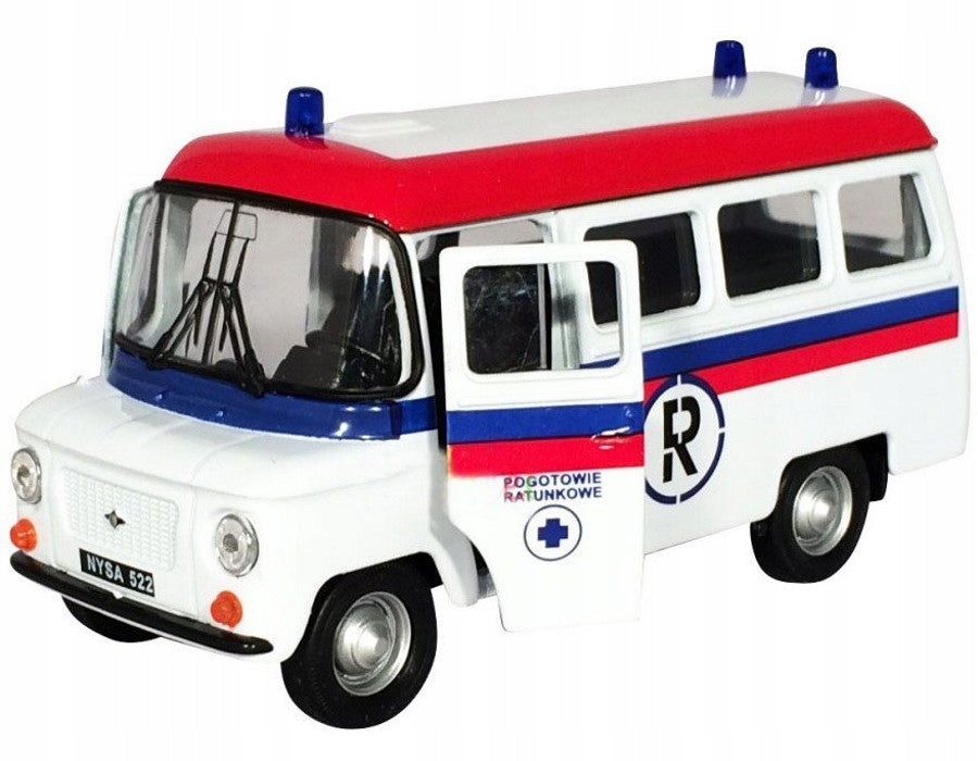 NYSA 522 MODEL METAL WELLY 1:34 AMBULANCE Manufacturer code 43674A