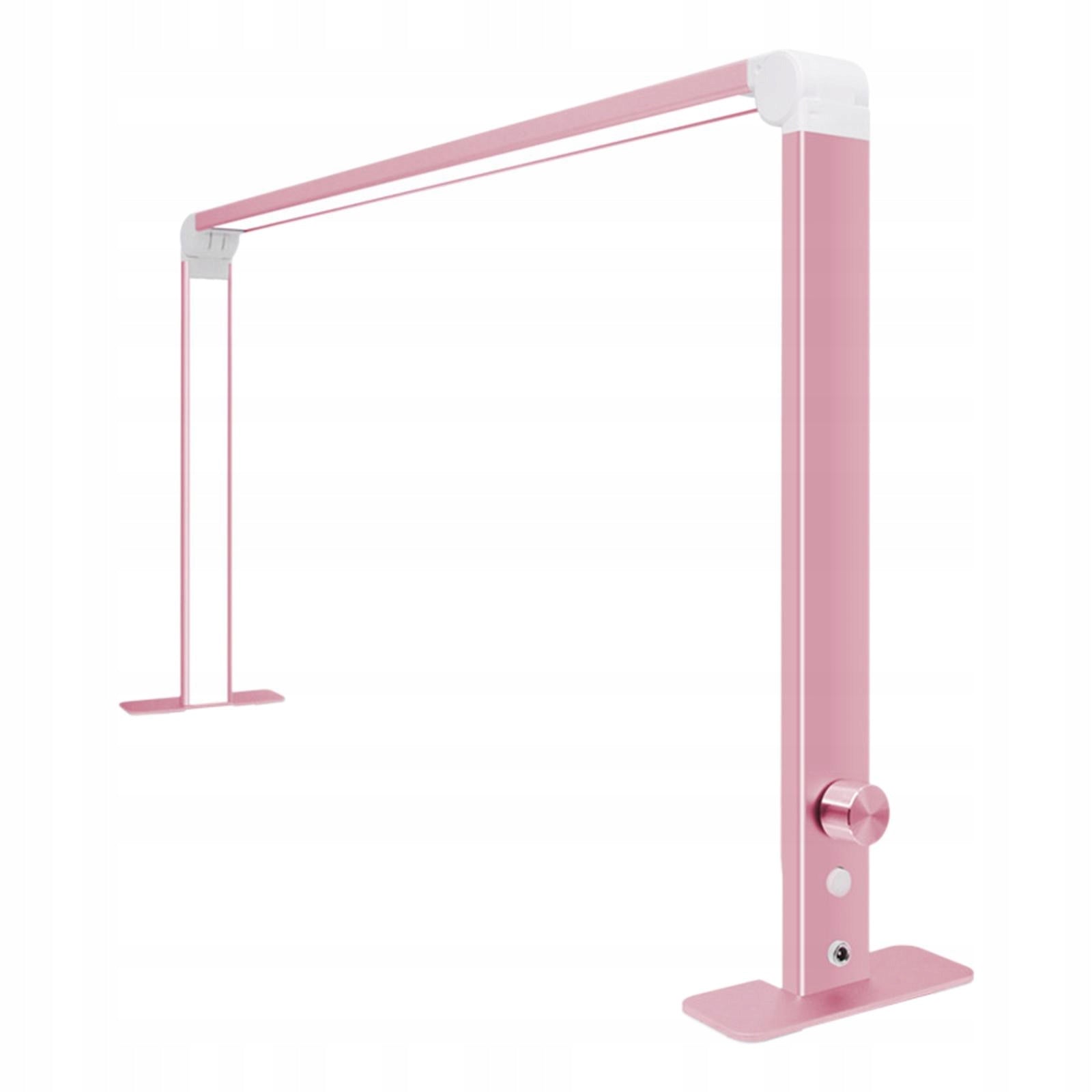 Nail Desk Light Foldable Professional with 3 Color Modes Desk Rose Gold