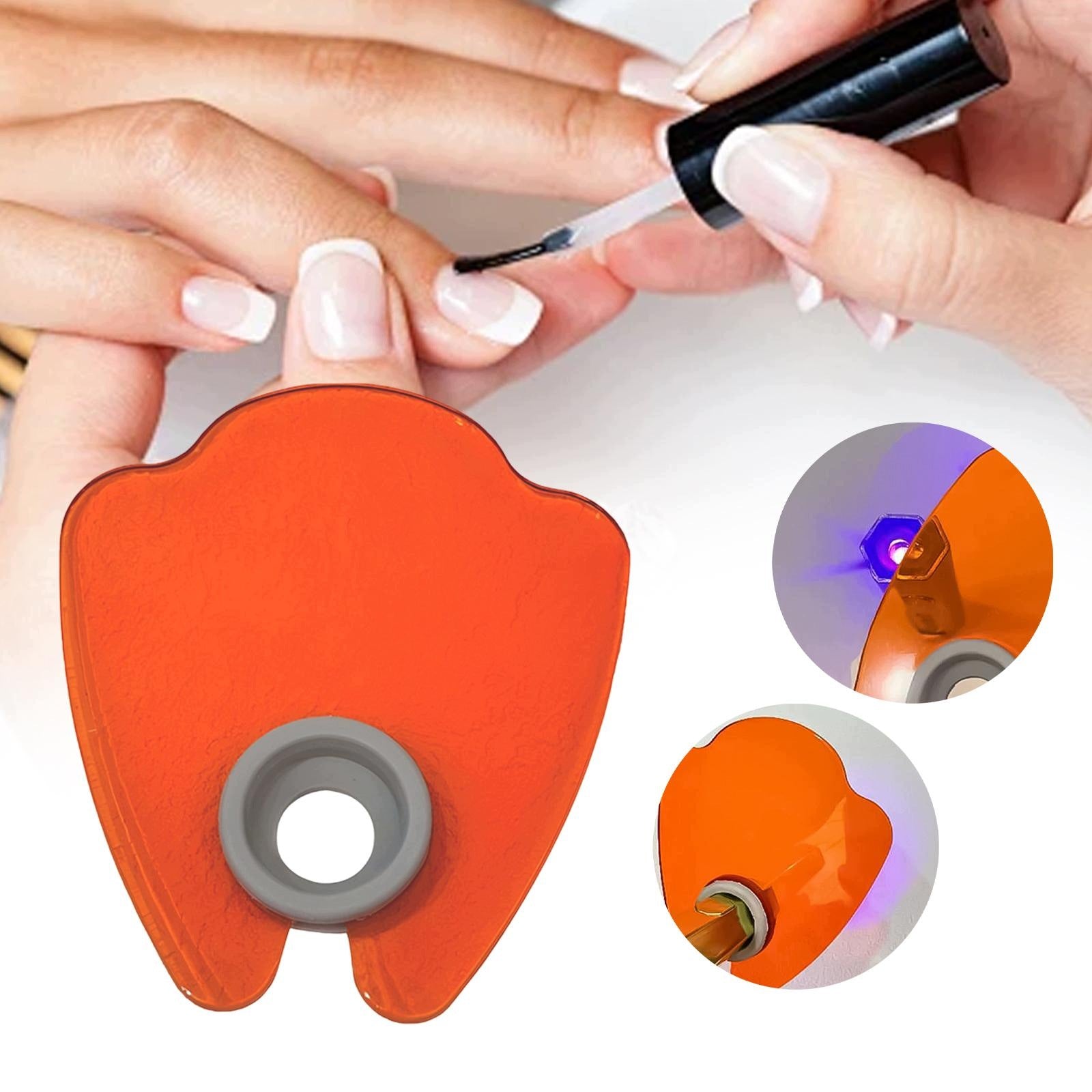 Nail Dryer Lamp Shield Plate,Curing Lamp Shield Visor Easy to Use Nail Art