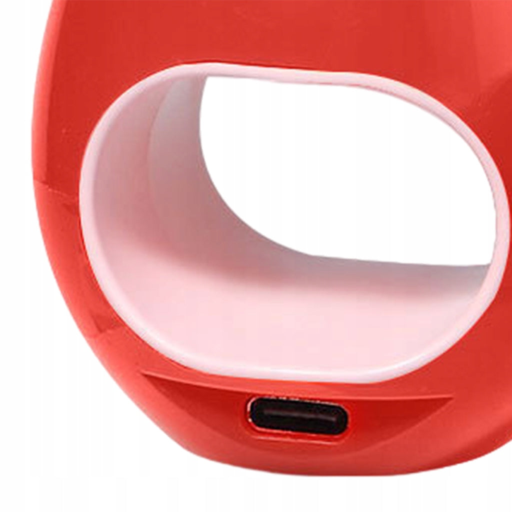 Nail Dryer MINI 16W USB UV LED Lamp Nail Art Manicure Tools Fast Drying Red Color red