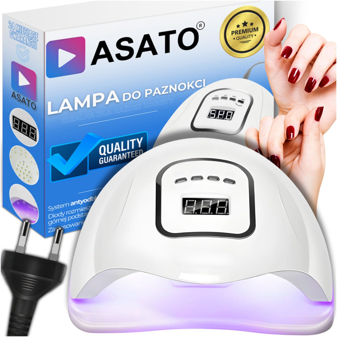 Nail Lamp 120W Led UV For Hybrid Gels Strong Manicure Pedicure Strong
