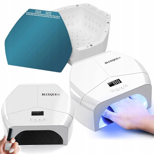 Nail Lamp Manicure Pedicure EV30 UV LED Mirror Bottom 48W 57 Diode