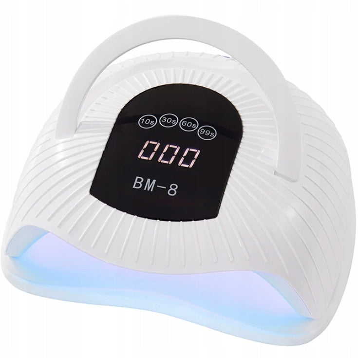 Nail Lamp Professional Manicure SUN BM-8 with UV/LED Handle 300W Color white