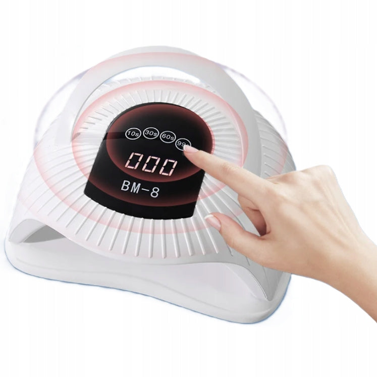 Nail Lamp Professional Manicure SUN BM-8 with UV/LED Handle 300W