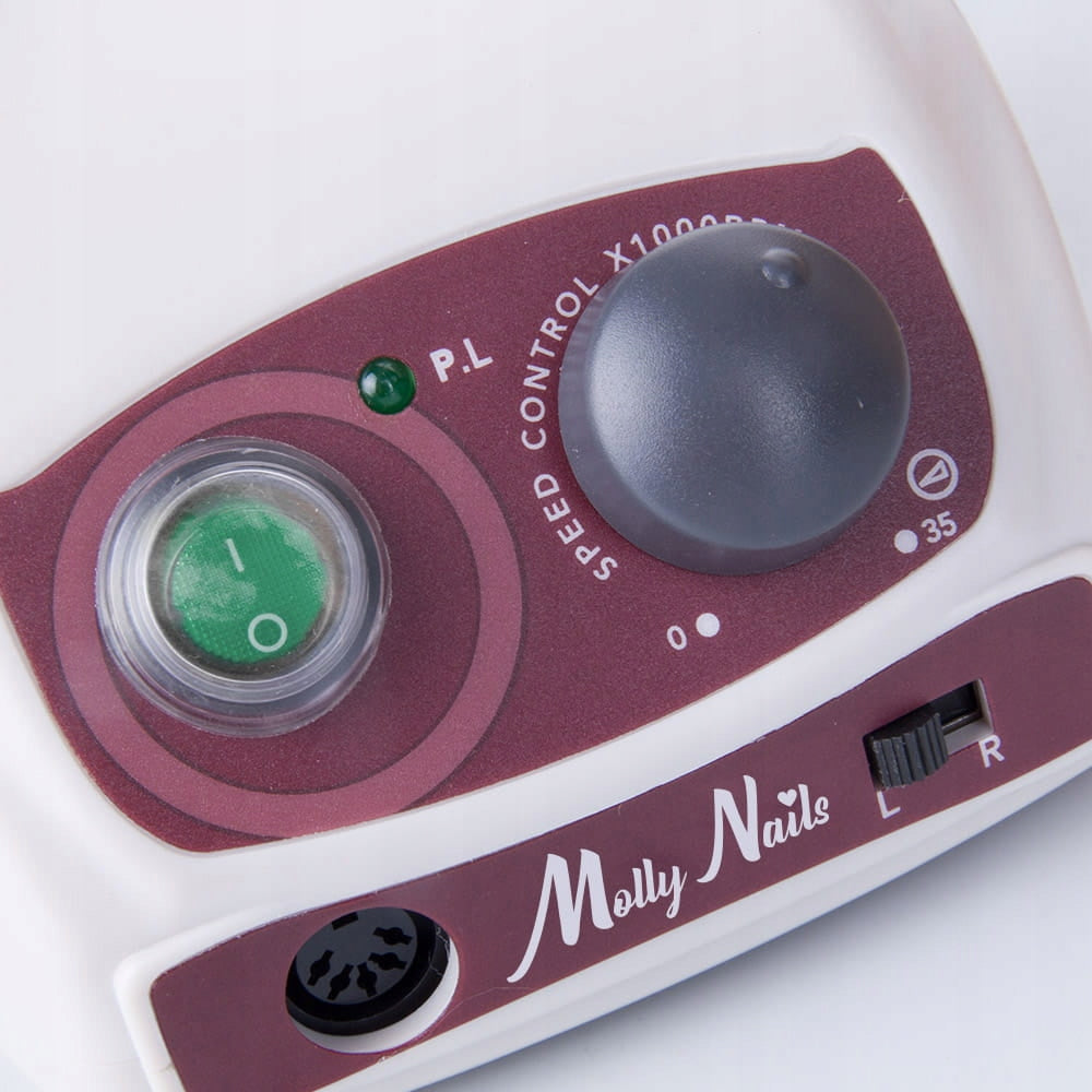 Nail Milling Machine Manicure Pedicure Molly Nails White Strong 65W Cutters EAN (GTIN) 5903990527258