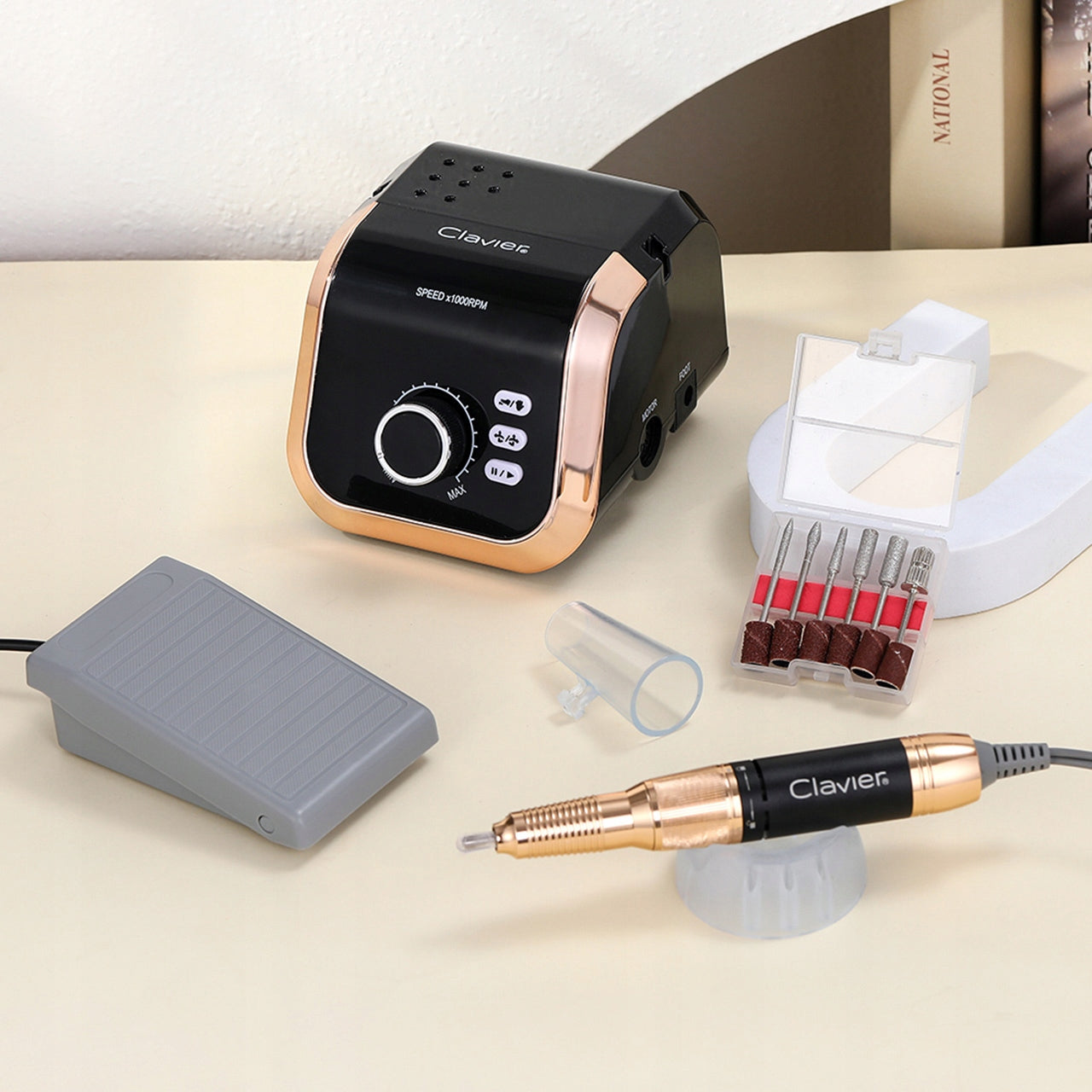 Nail Milling Machine Manicure Pedicure Strong 65W FX 620 - Black Manufacturer code 5907996059287