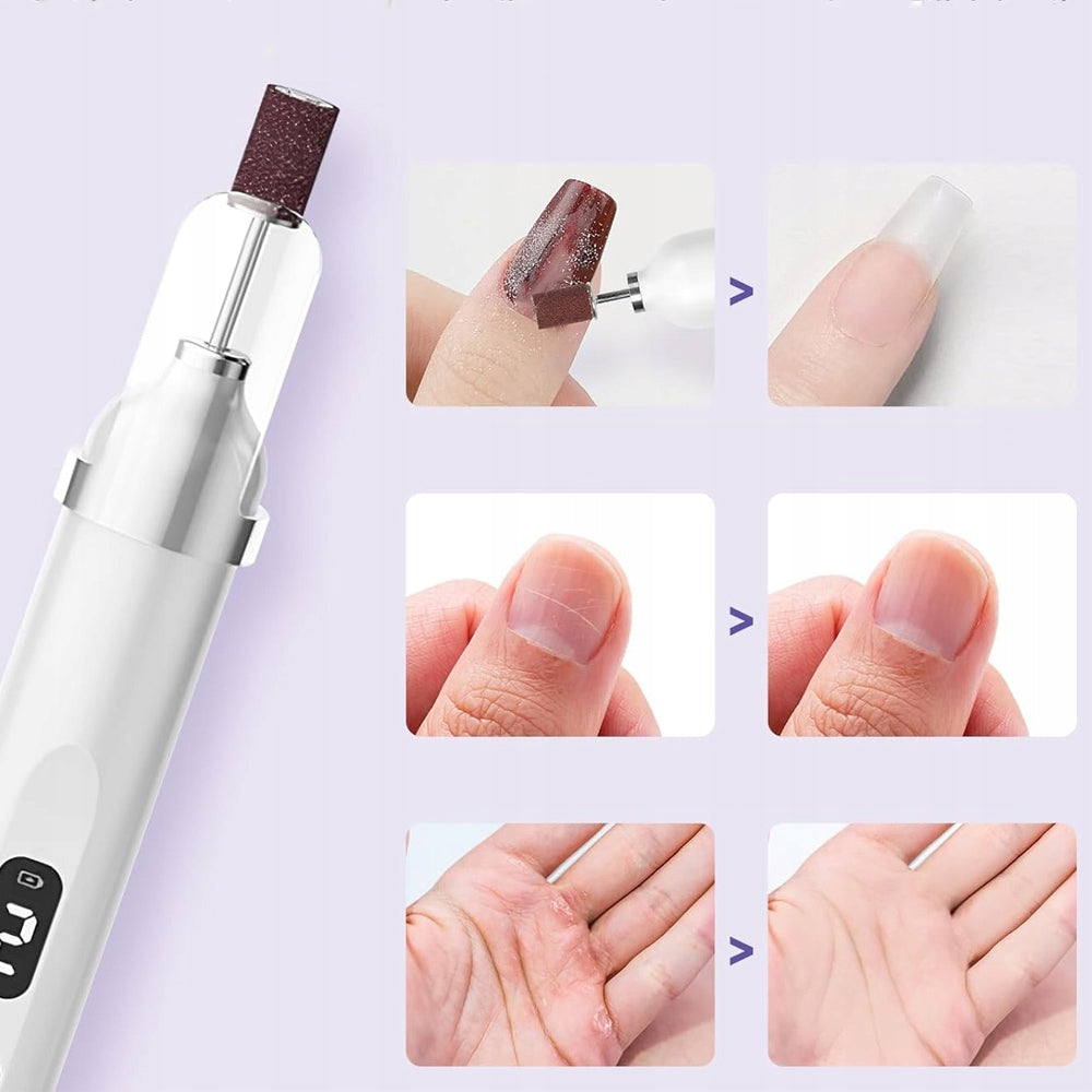 Nail Milling Machine Manicure Professional Wireless Set 13800 Rpm Medical device no