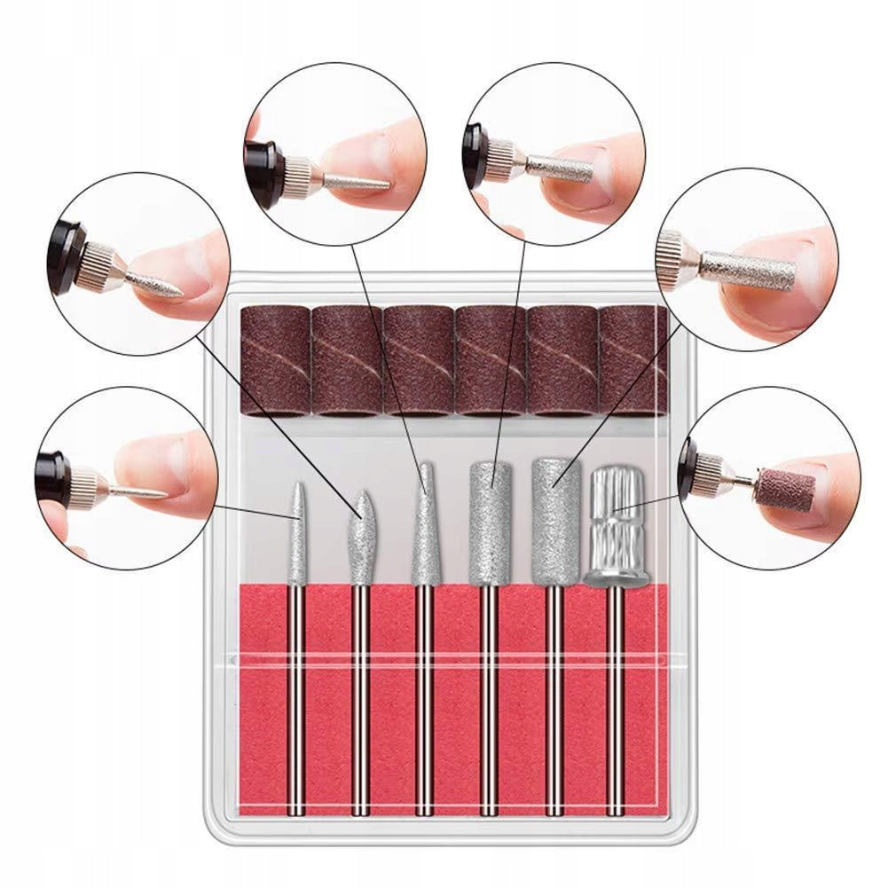 Nail Milling Machine Professional Manicure Pedicure 65W Cutters Brand Nail Drill
