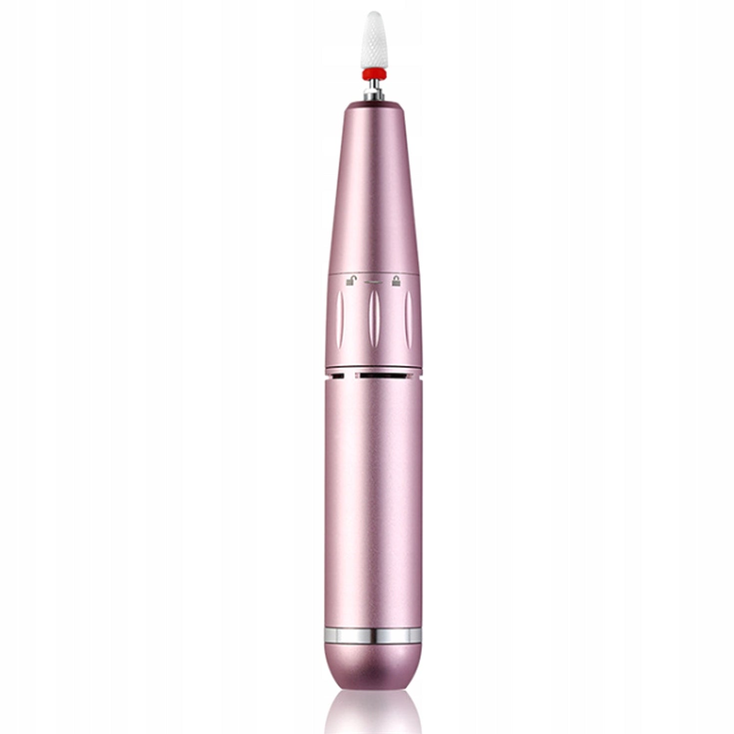 Nail Polishing and Labeling Pen in Elegant Rose Gold for Precise Work