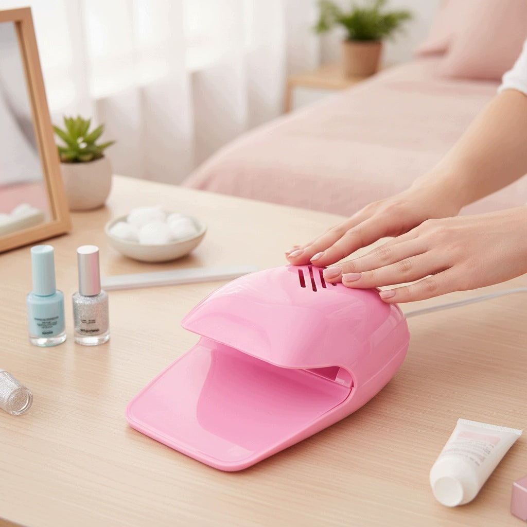 Nail dryer 100% Pure 1 W pink Power 1 W