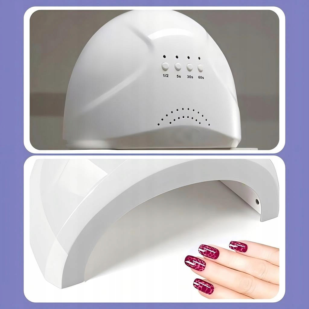 Nail lamp LED UV 48W hybrid gel manicure pink Model Sun1