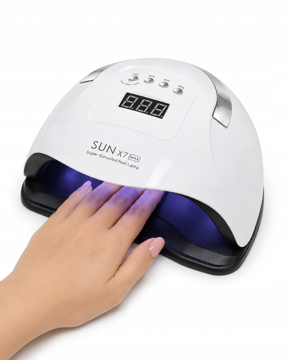 Nail lamp SUN X7 LED/UV 2in1 professional lamp for hybrids and gels