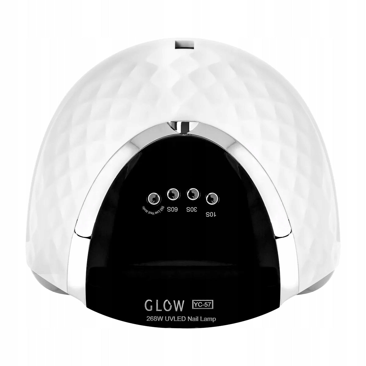 Nail lamp strong LED UV manicure hybrid gels dual 268W GLOW YC57 Medical device no