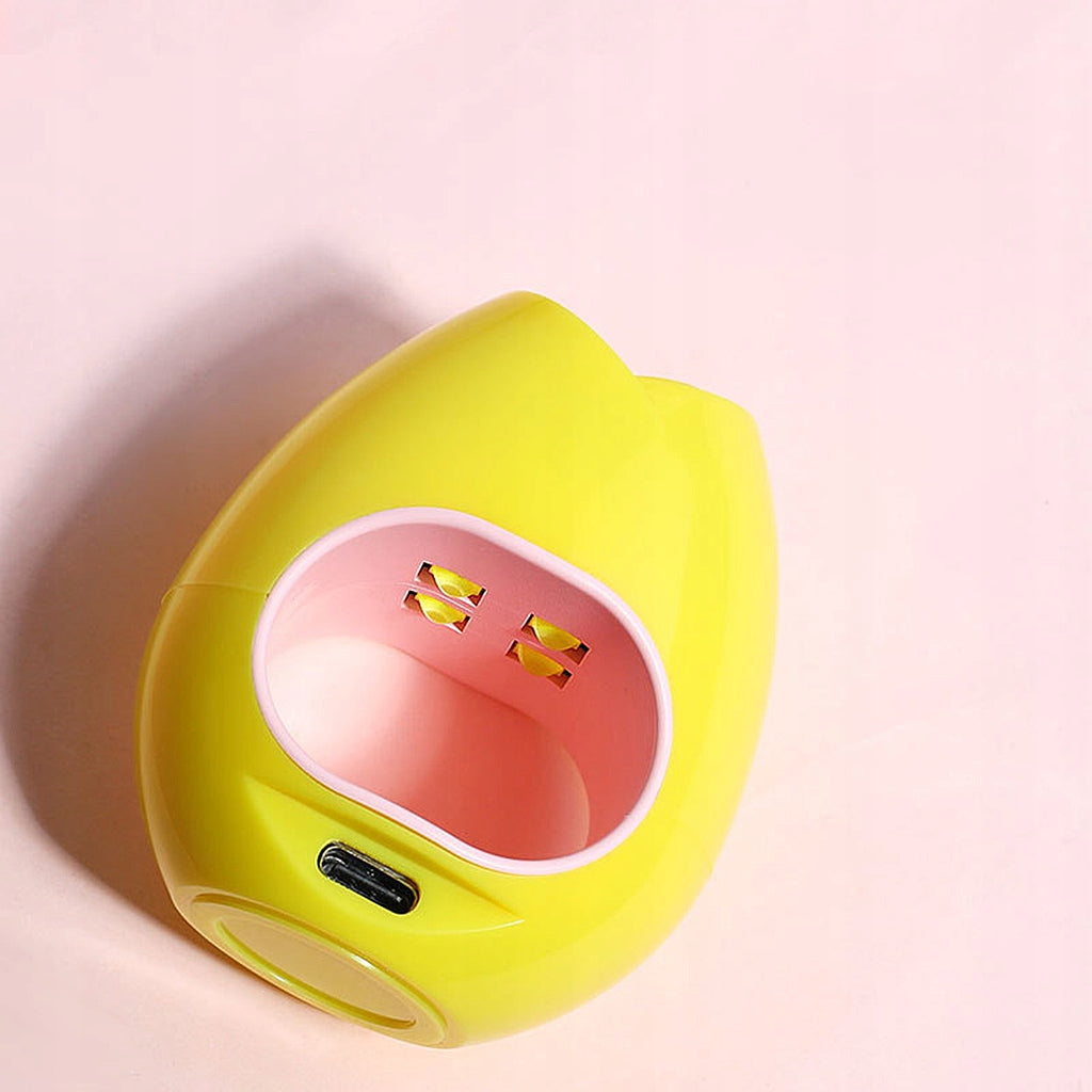Nails Lamp Mini USB Single Nail UV Lamp Gel Nail Art Tool 16W Yellow Medical device no