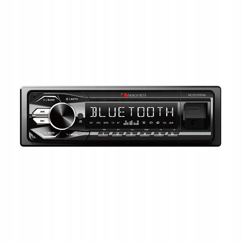 Nakamichi NQ512BW 1-DIN Digital Radio Player