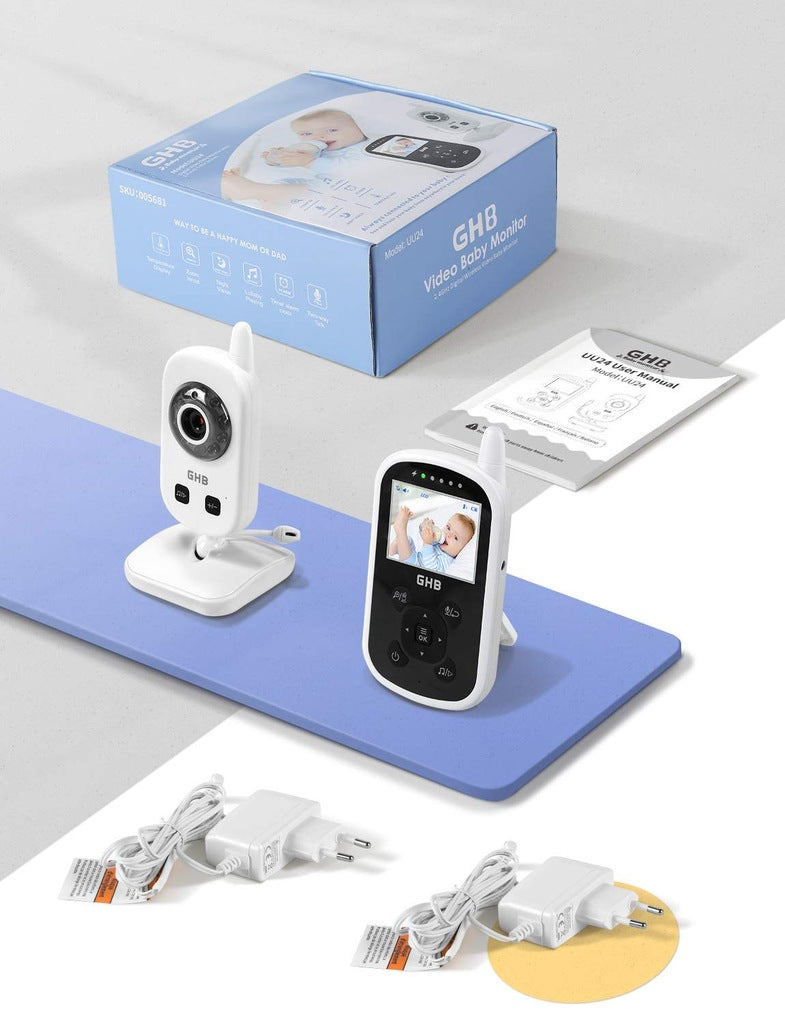 Nanny electronic monitor with night vision 2x digital zoom Lullabies GHB Packaging status original