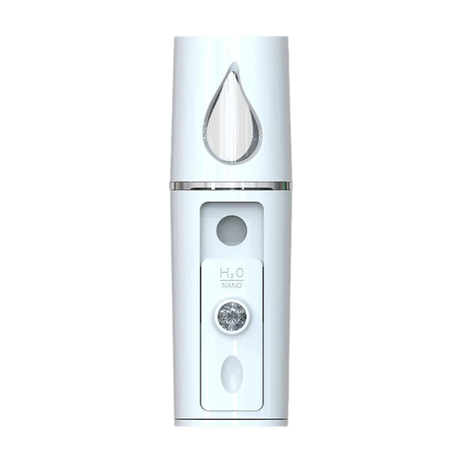 Nano Mist Humidifier - Multifunctional, Compact, Face, White 2pcs