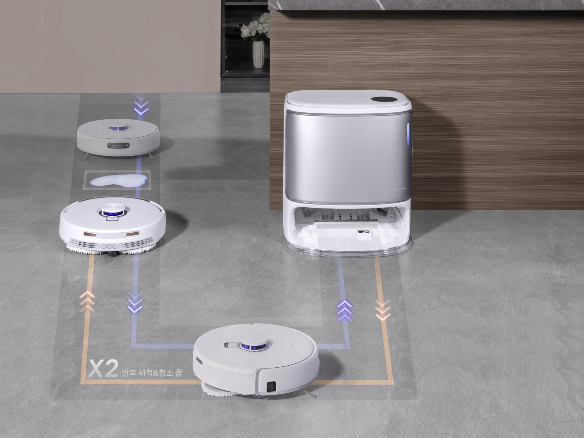 Narwal Freo Z10 Ultra Cleaning Robot with EdgeReach 18KPa Dominant color white