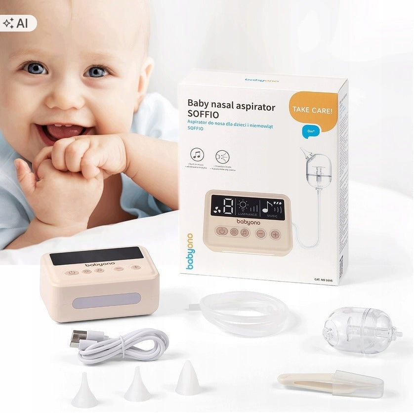 Nasal Aspirator Electric Qatar Extractor for Children SOFFIO Babyono
