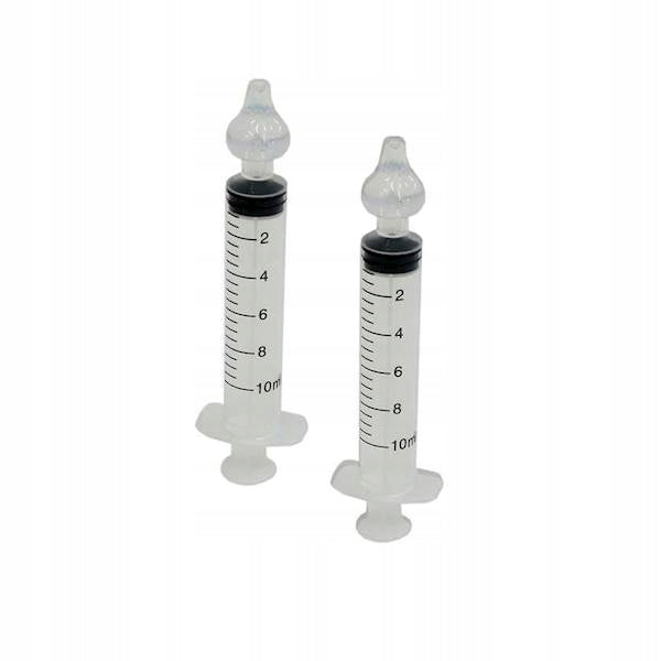 Nasal syringe aspirator for infants children 10 ml Bo Jungle 2 pieces