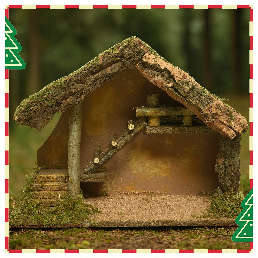Nativity Scene Natural 39x19x28 cm Christmas Decoration Packaging status original