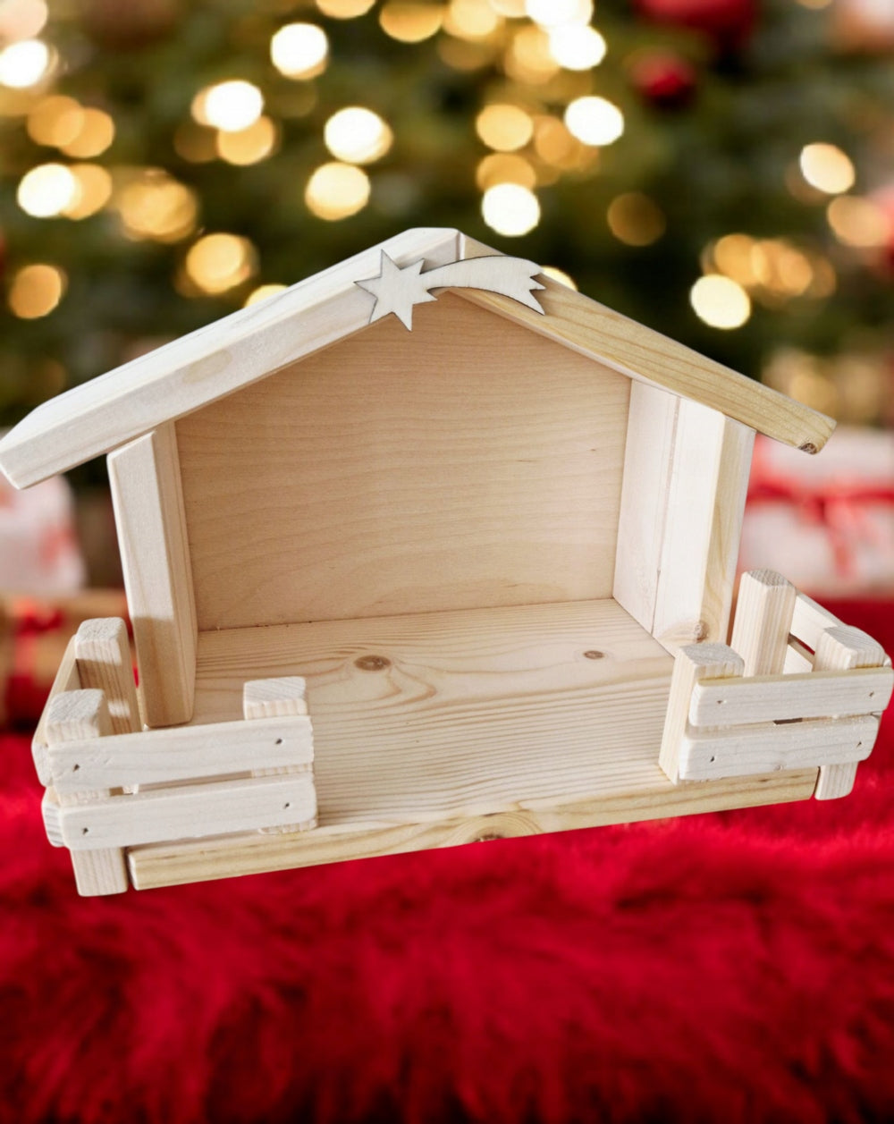 Nativity Scene Wooden Base DIY Manufacturer code 865