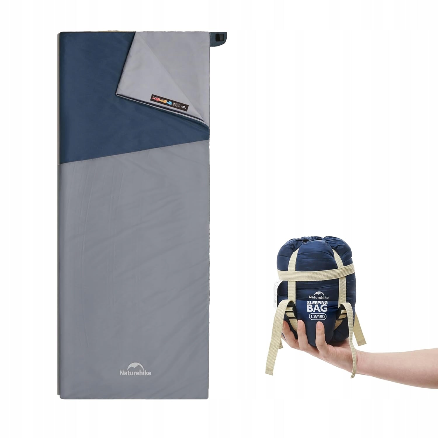 Naturehike Summer Sleeping Bag Waterproof Blanket XL Dark Blue