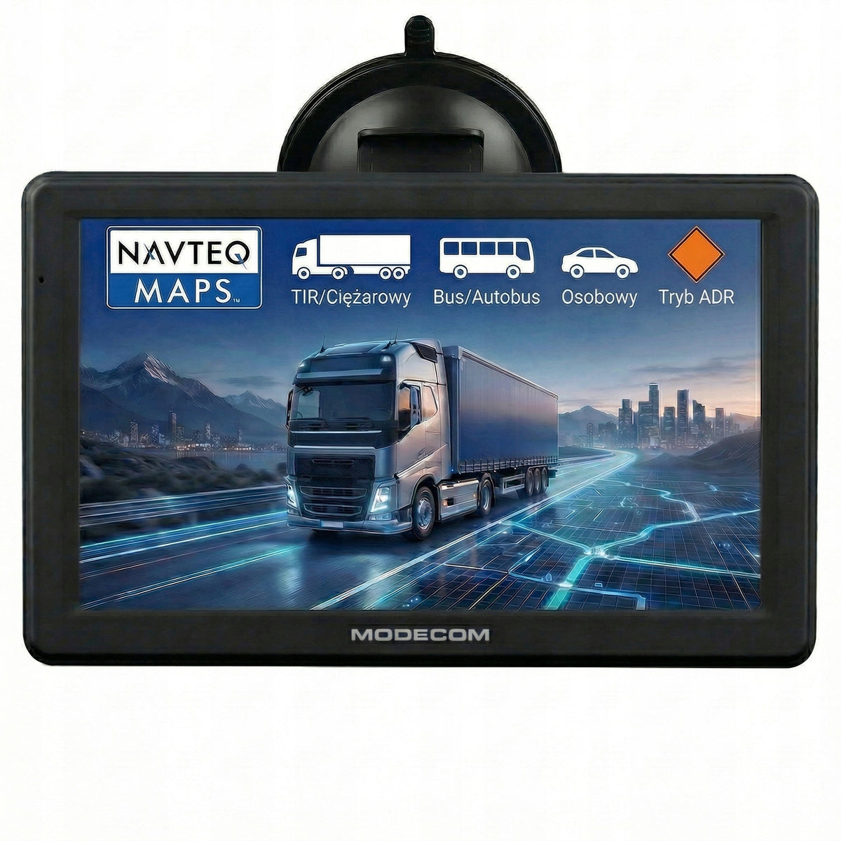 Navigation 7 inches Trucks MODECOM SX 7.1 TRUCK TIR BUS + SPEED CAMERAS 2026 Packaging status original