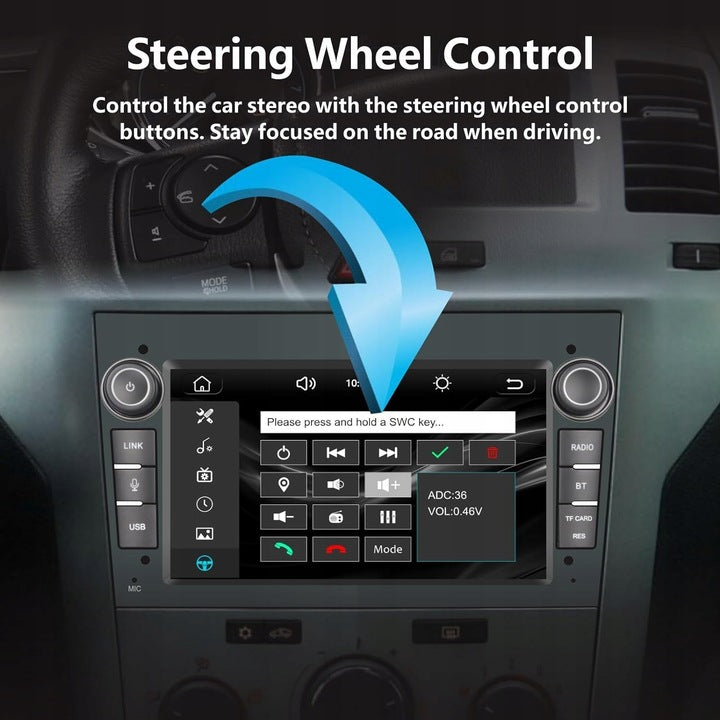 Navigation ALLNOEL CARPLAY / ANDROID AUTO 7 " Batteries included no