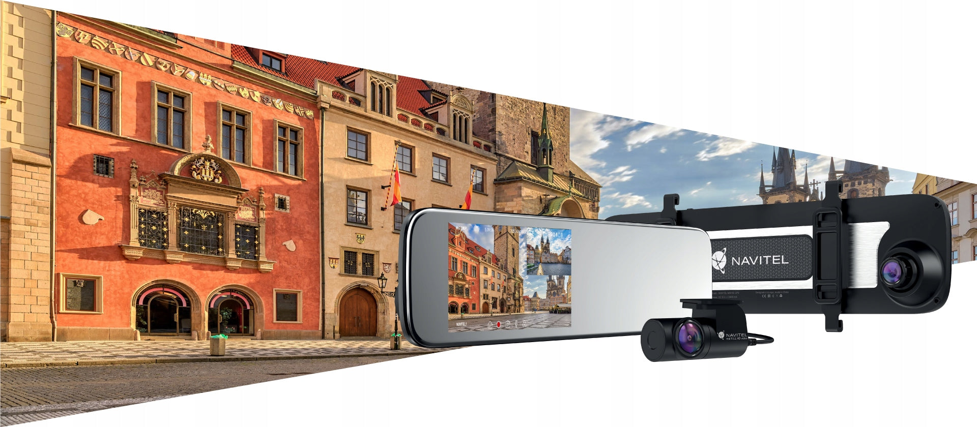 Navitel MR450 GPS video recorder + rear camera + Freebie Brand NAVITEL