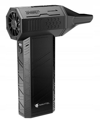 Navitel TF3 TURBO FAN blower for leaf dust electronics 4 USB-C tips Power 120 W
