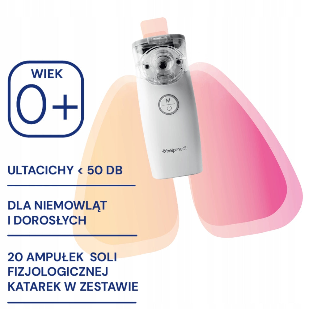 NebuCare mesh nebulizer.Family SILENT INHALER + SALINE Packaging status original