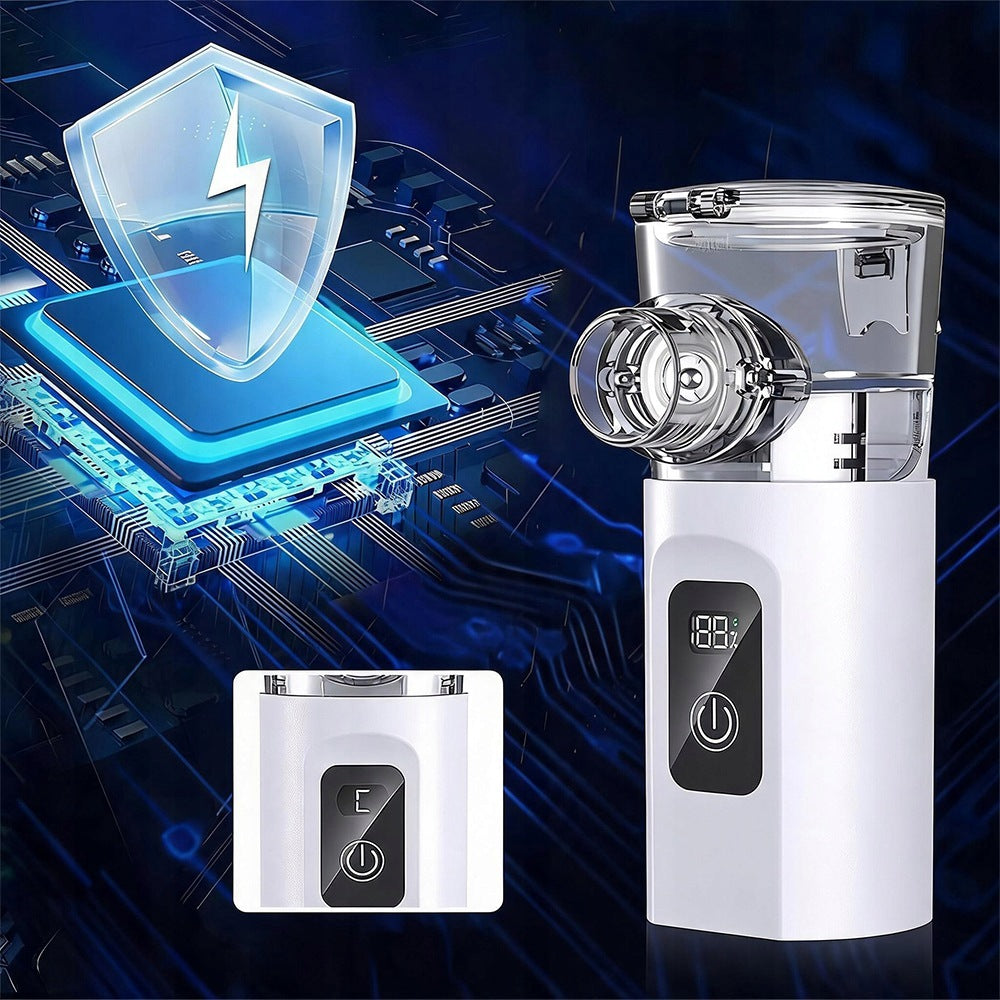 Nebulizer Inhaler for Children and Adults - Portable Rechargeable Quiet Medical device no