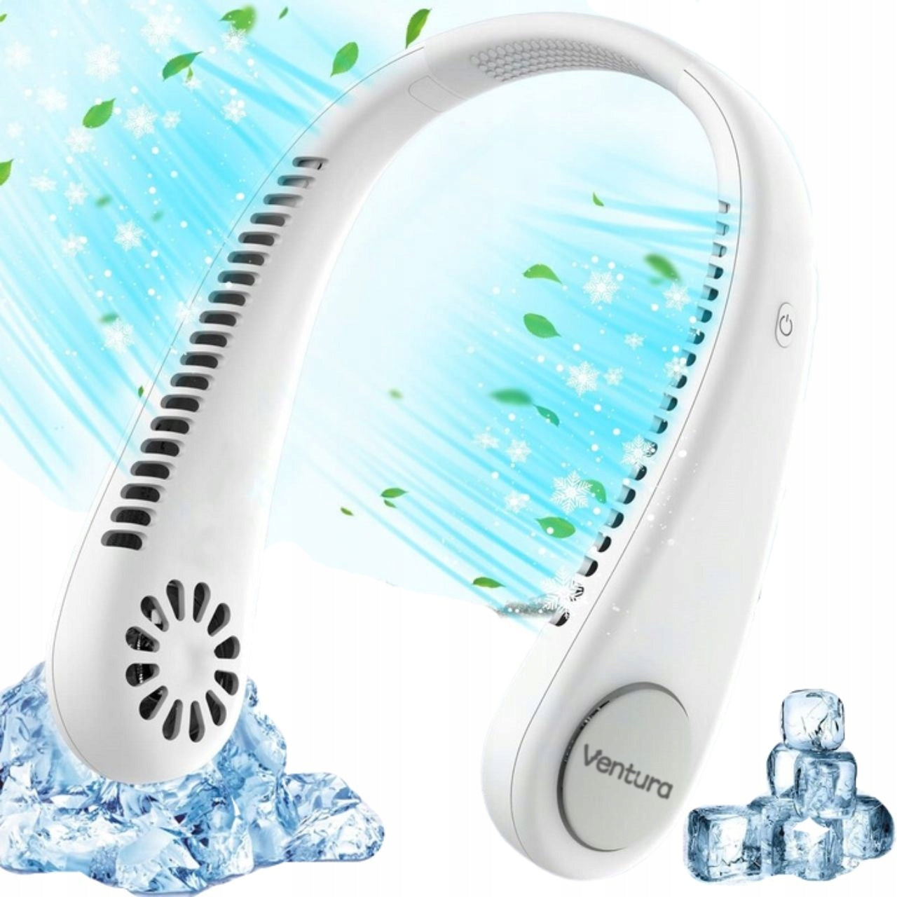Neck Fan Windmill Wireless Portable Flexible Ventura 8h