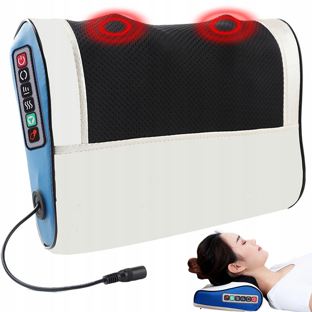 Neck Massage Pillow Lumbar Massage Pillow For Home Travel Office