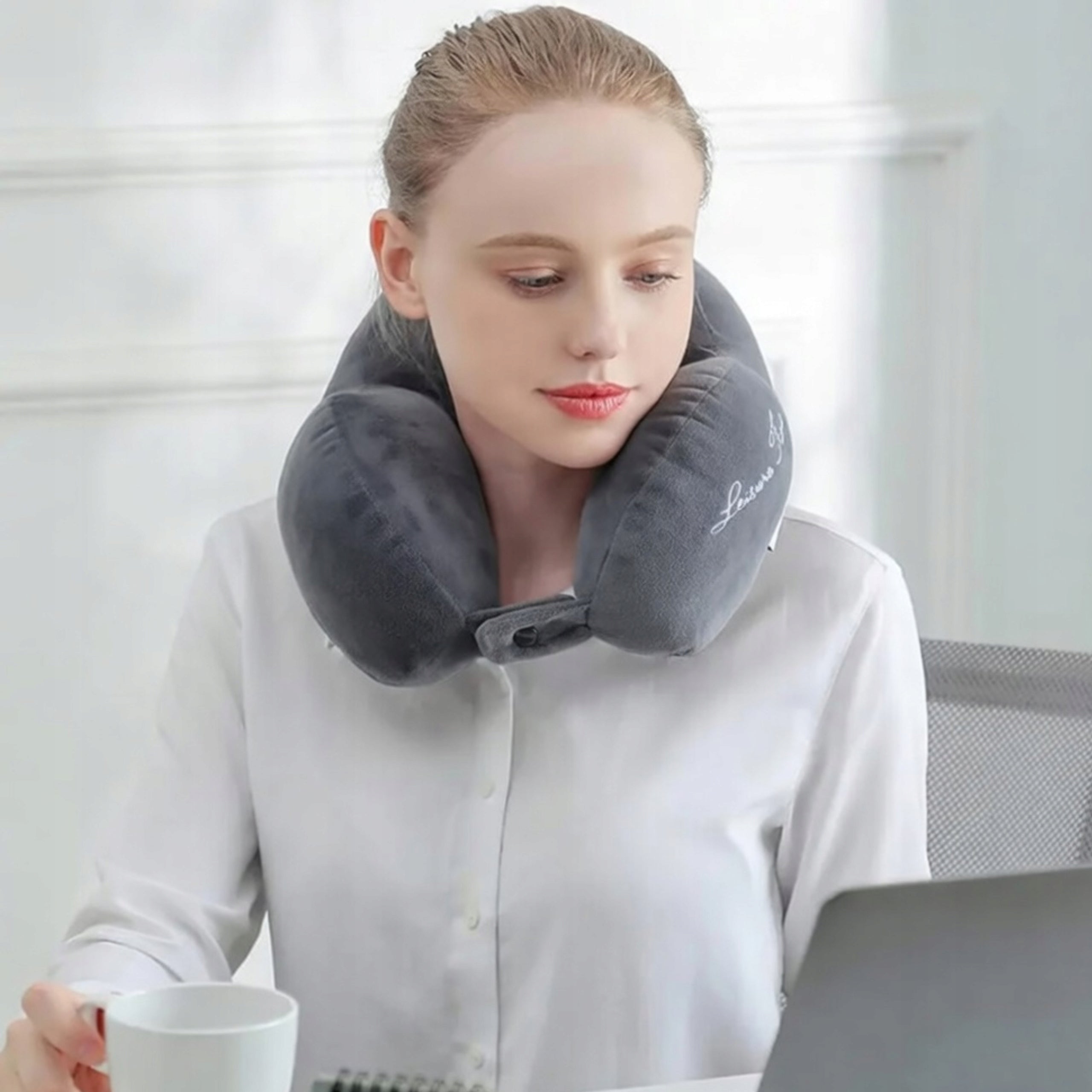 Neck Travel Pillow Corner Headrest Orthopedic Memory Foam Manufacturer code PODUSZKA PODRÓŻNA ROGAL NA SZYJĘ ZAGŁÓWEK