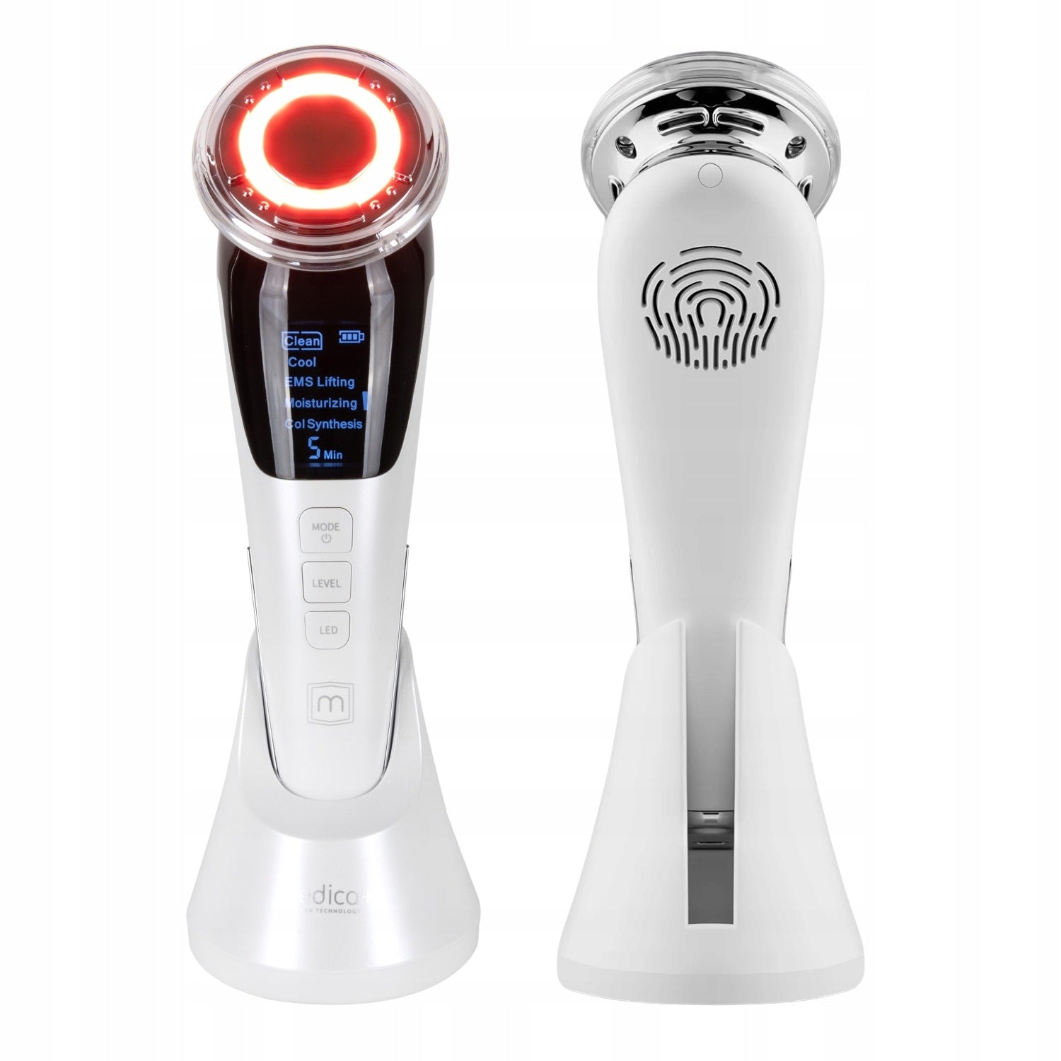 Needleless Mesotherapy Face Massager MEDICA+7.0 EMS+LED+Ultrasound 10W Packaging status original