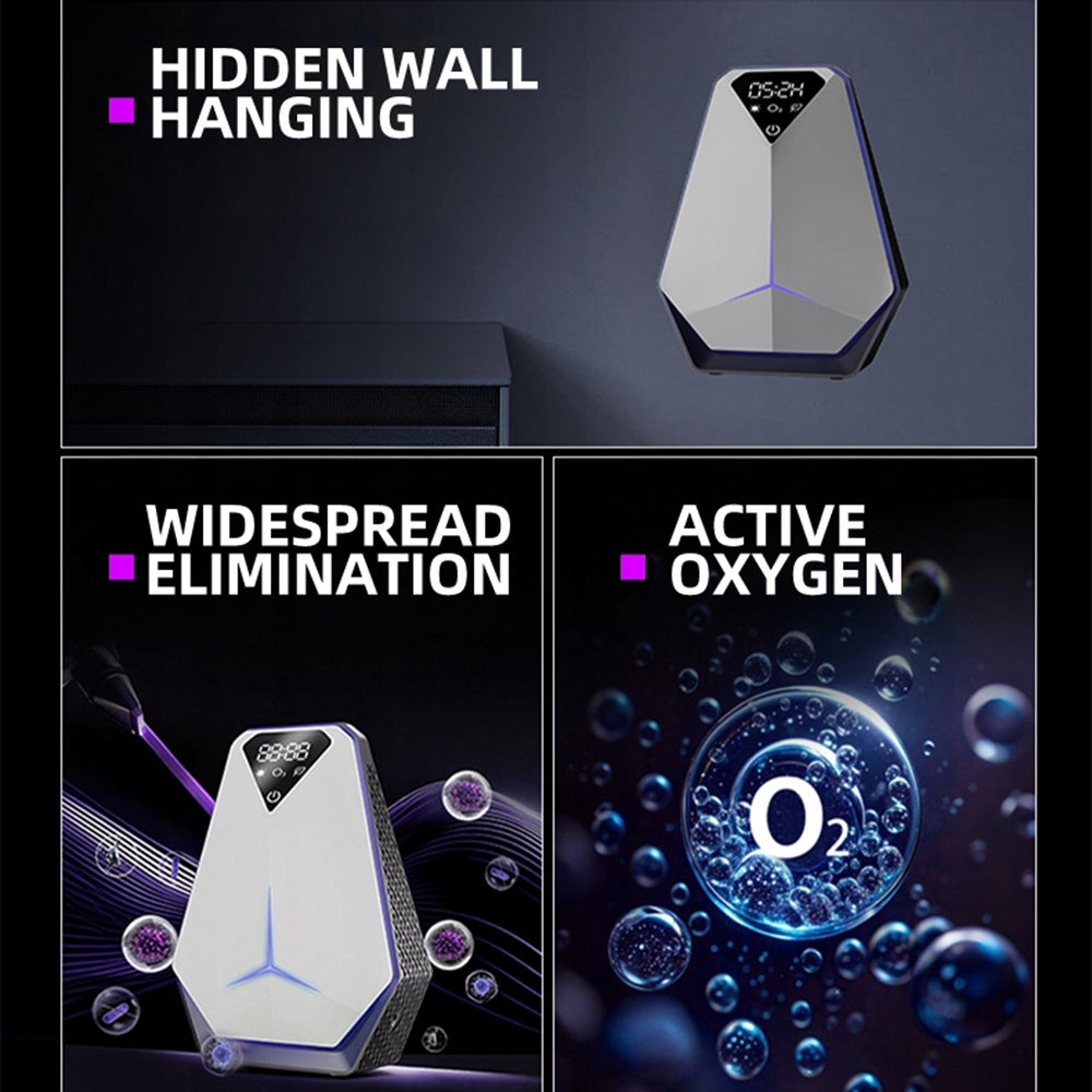 Negative ion air purifier, formaldehyde removal ozone filter, intelligent Medical device no