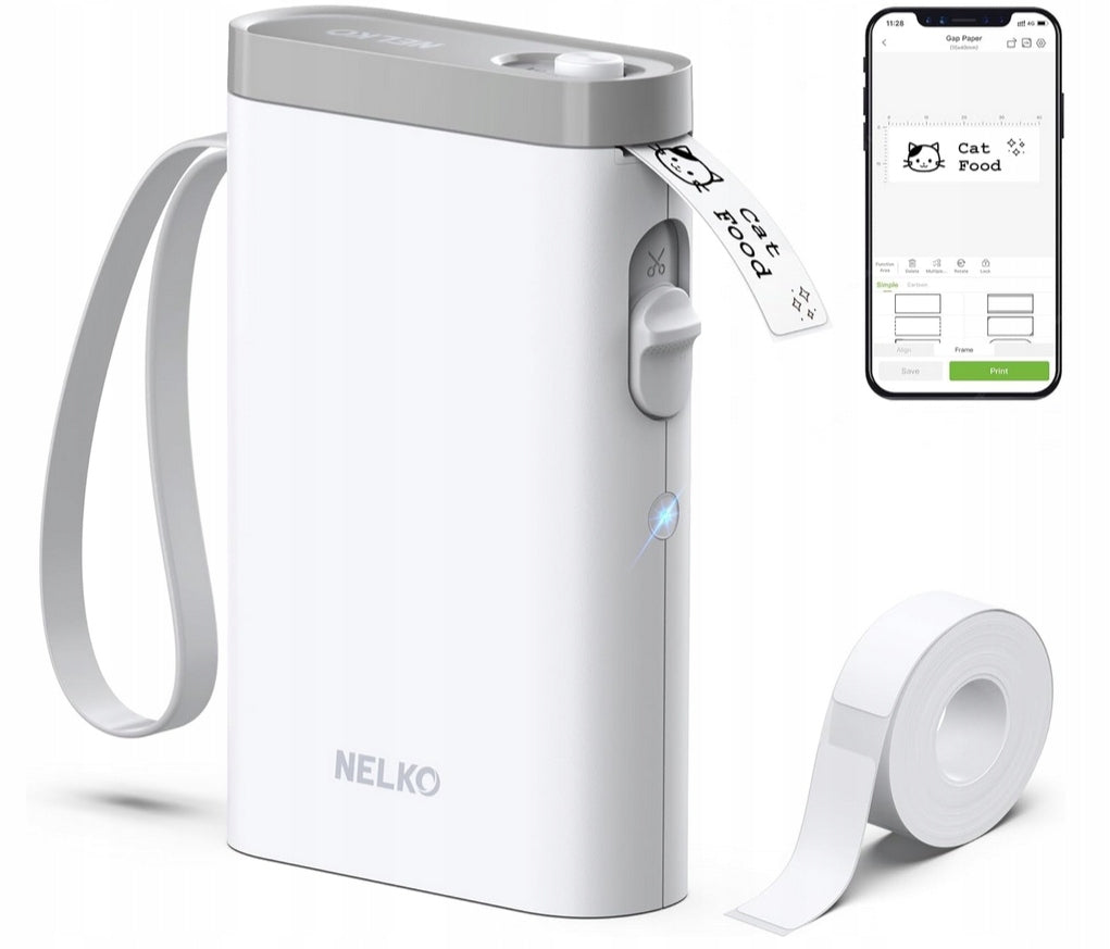 Nelko P21 Label printer,self-adhesive labelling device //A04