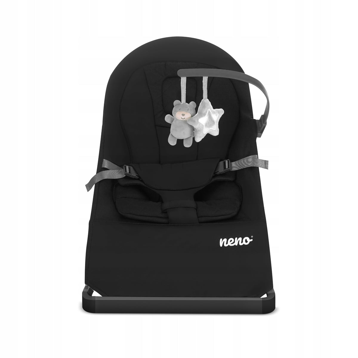 Neno Chiaro baby lounger up to 9 kg Black Packaging status original