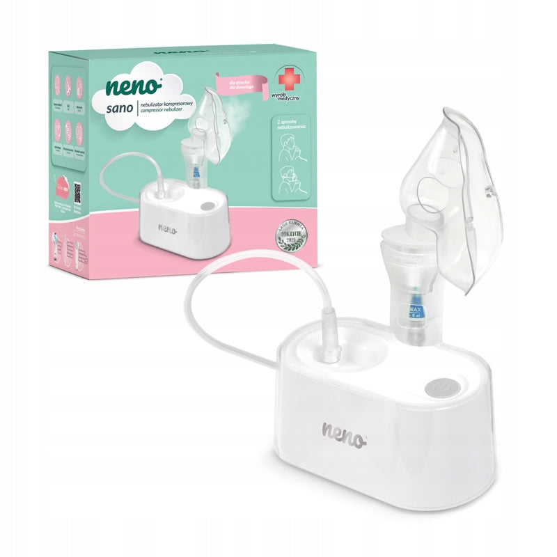 Neno Sano Inhaler Nebulizer + 2x mask SET
